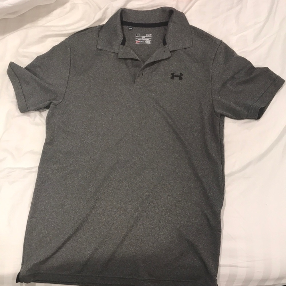 Men’s under armor grey shirt